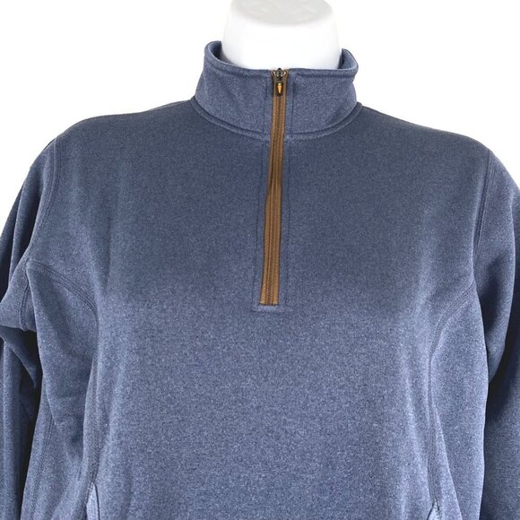 Kerrits Pullover Sweatshirt Girl's XL Blue 1/4 Zip Polyester TP-2444‎ - Picture 3 of 7